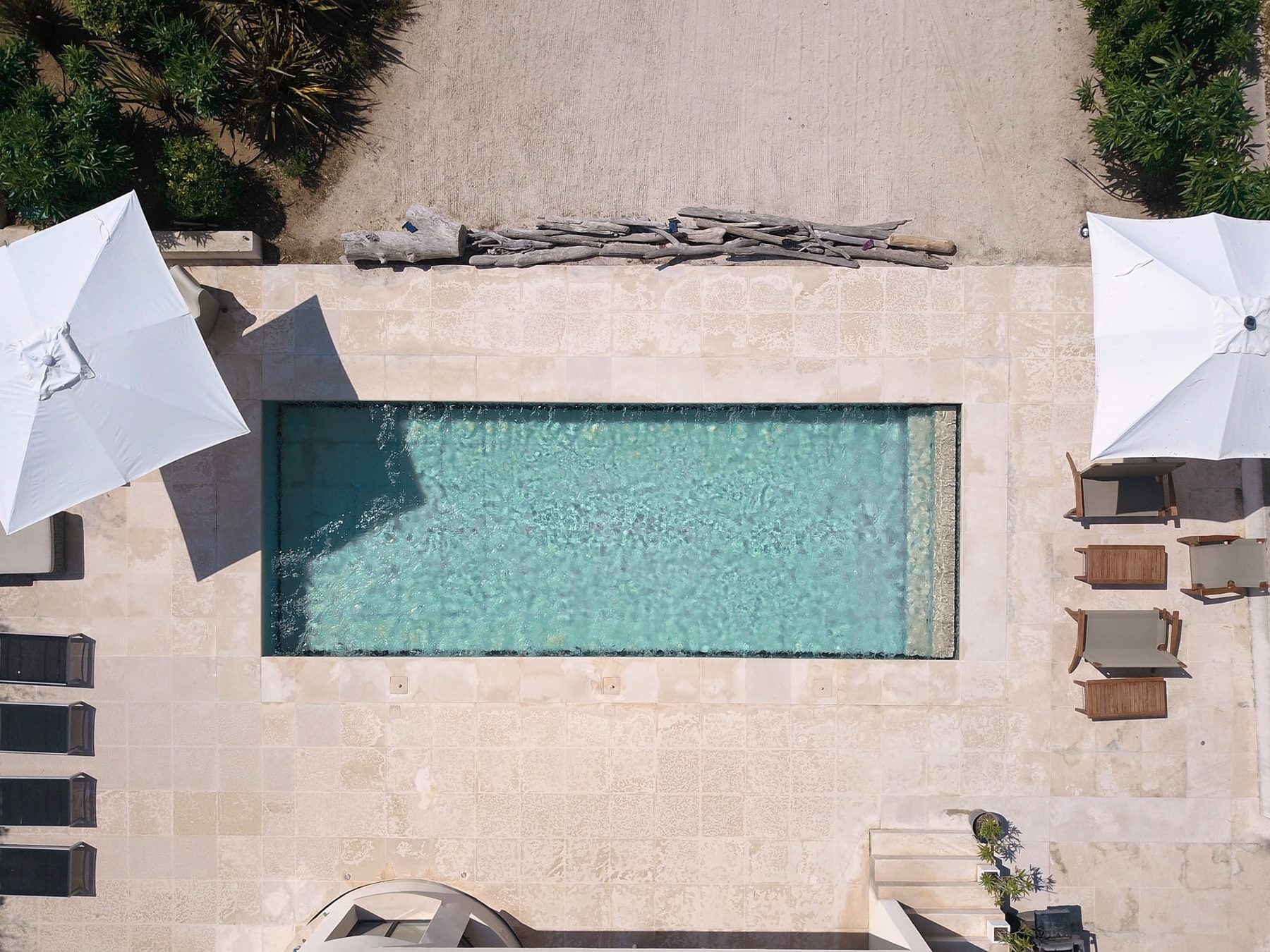 Una piscina de fondo móvil en La Croix Valmer