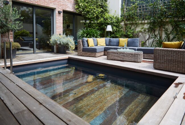 Aqualift piscine à fond mobile Aqualift Minipool Vanves